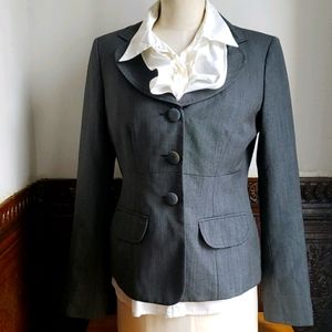ANN KLEIN Gray 2 piece suit